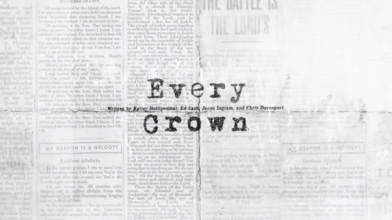 Every Crown by Bethel Music 