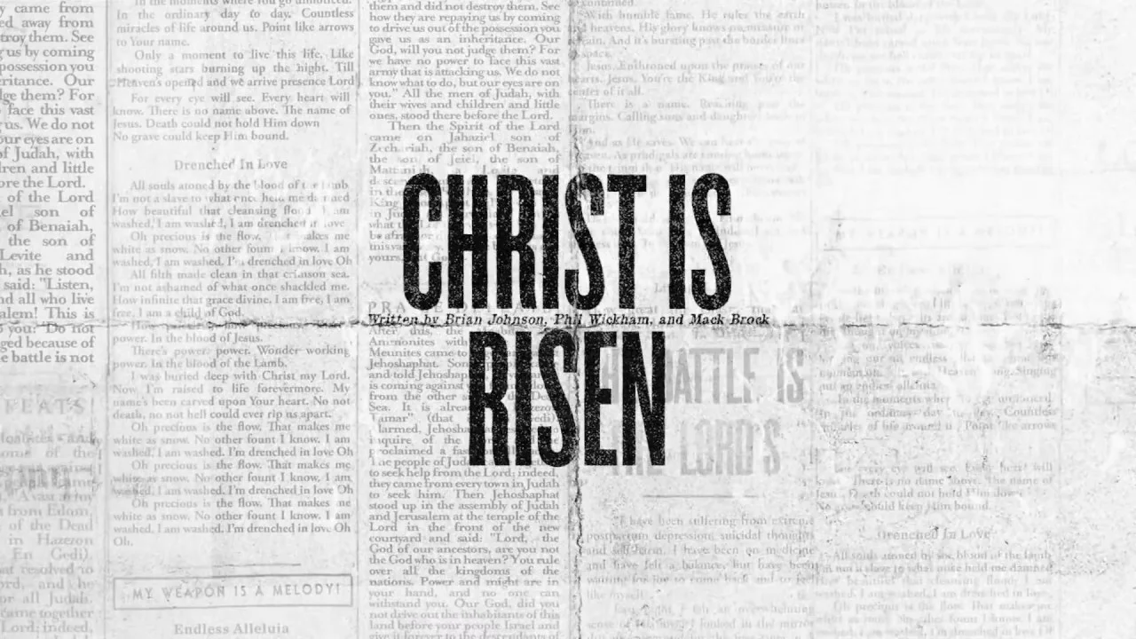 Christ is Risen by Bethel Music