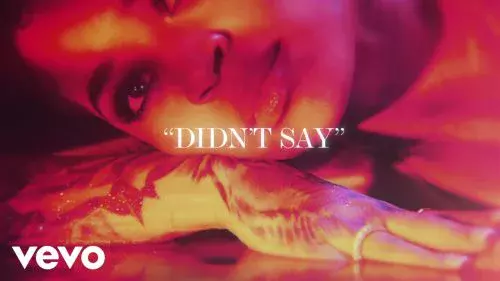 Didn't Say (That Made it So Clear To Me) by Ella Mai 