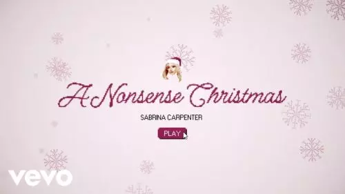 A Nonsense Christmas by Sabrina Carpenter