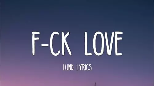 Fck Love by Lund