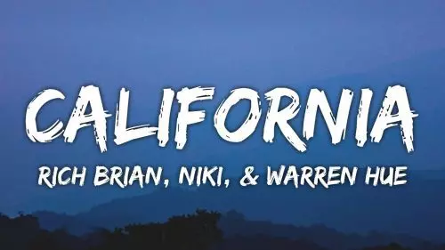 California by Rich Brian, NIKI & Warren Hue