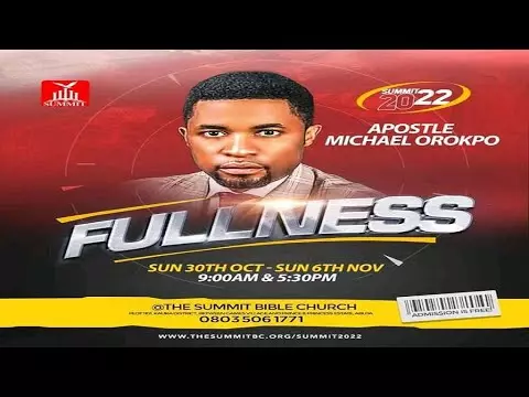 The Ministry of the Fullness by Apostle Orokpo Michael
