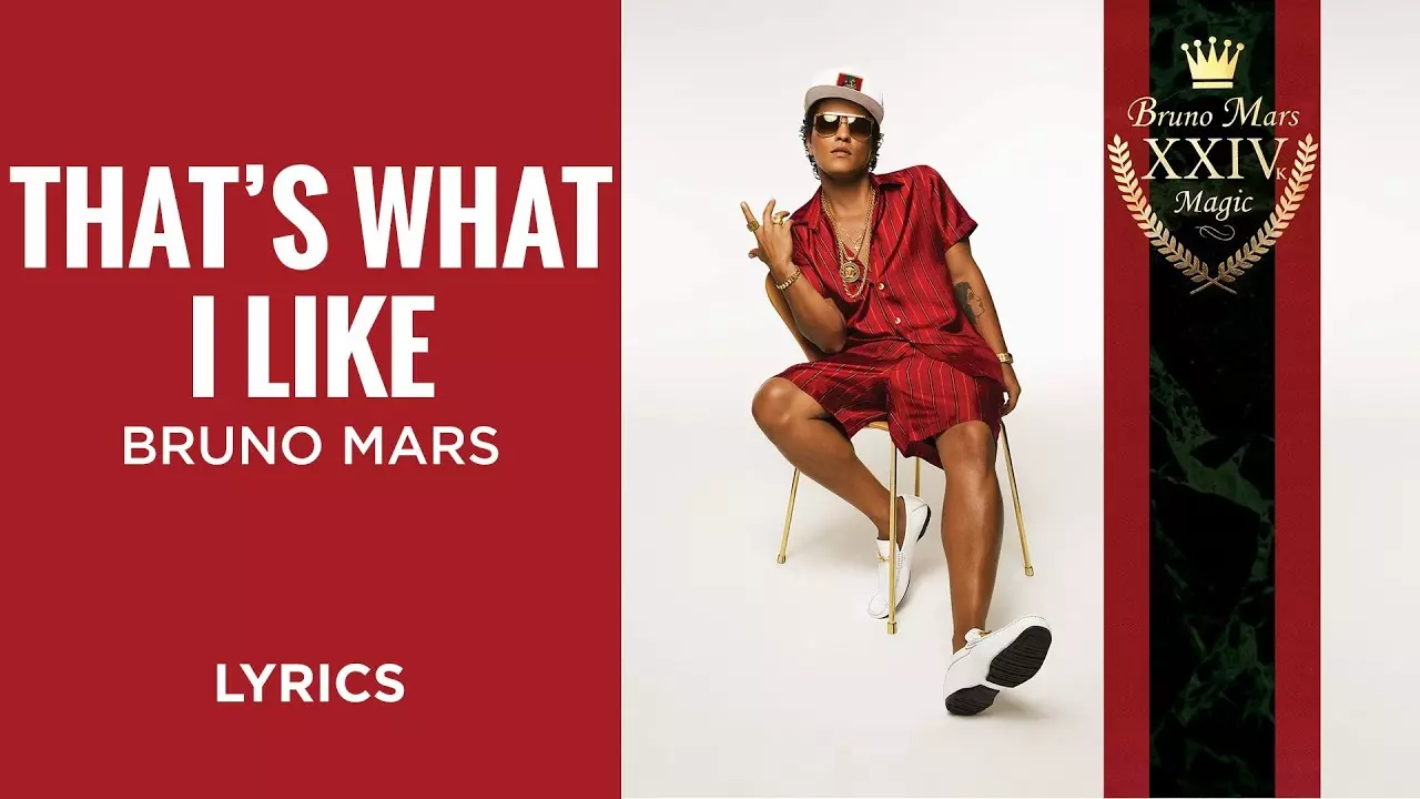 Bruno Mars - That'S What I Like