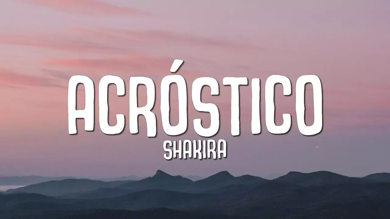 Shakira - AcróStico