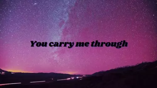 Jamie Grace – Carry Me Through