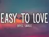 Bryce Savage – Easy To Love