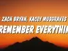 Zach Bryan – I Remember Everything Ft. Kacey Musgraves