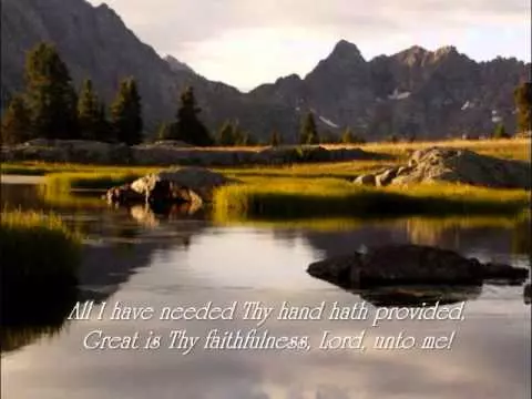 Great is Thy Faithfulness (Christian Hymn)