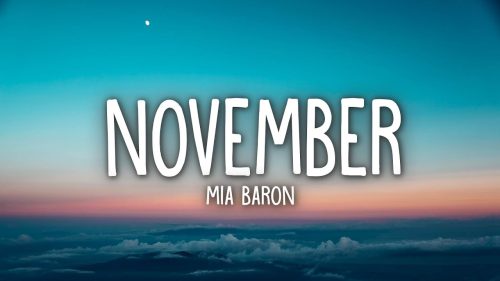 Mia Baron – November