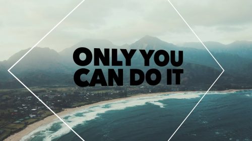 Chris August – Only You Can Do It